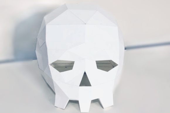 Day of the Dead Skull Paper Sculpture: A Unique Decorative Option for Halloween and Beyond