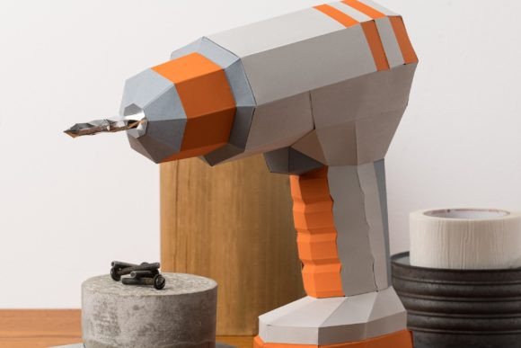 Drill Paper Sculpture: A Creative Way to Express Your Passion for Tools