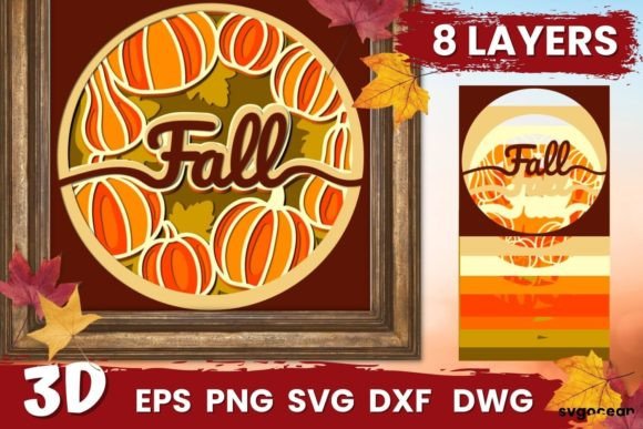 Fall Shadow Box Svg: A Creative Tool for Seasonal Projects