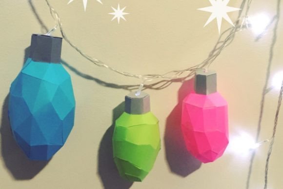 Holiday Lights Paper Sculpture: A Creative and Festive Way to Decorate