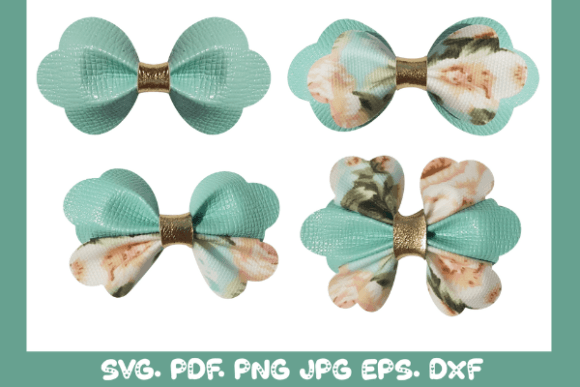 Pinch Hairbow Template SVG, PDF PC4: A Versatile Design for Creative Projects