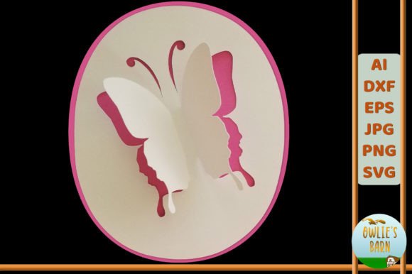 Popup Butterfly Number 0: A Digital Design for Creative Projects