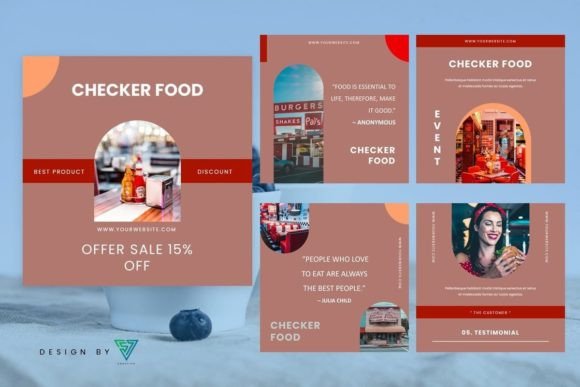 Template Instagram Business - Food28