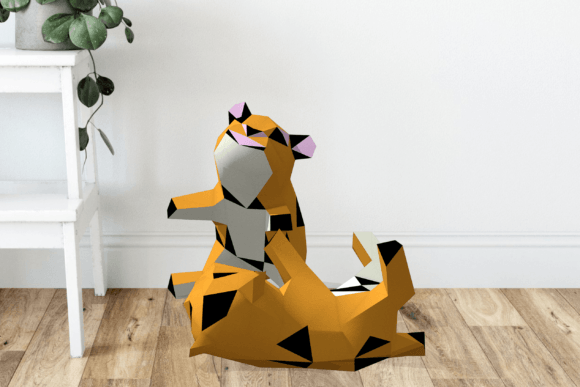 Tiger Brothers Paper Sculpture: A Creative and Practical Decorative Solution