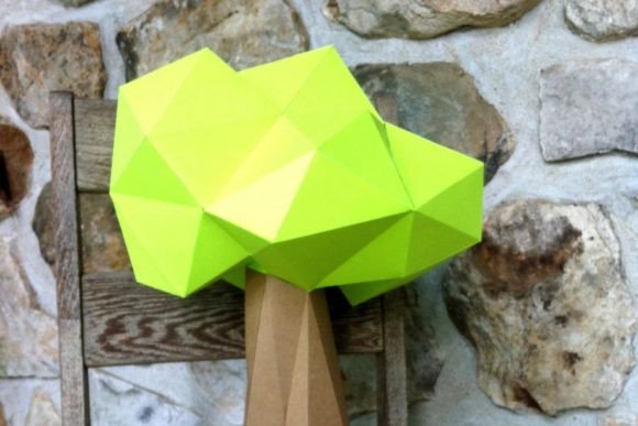 Tree Paper Sculpture