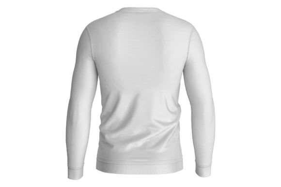 V-Neck Sweather Long Back Mockup: A Game-Changer for Designers and Entrepreneurs