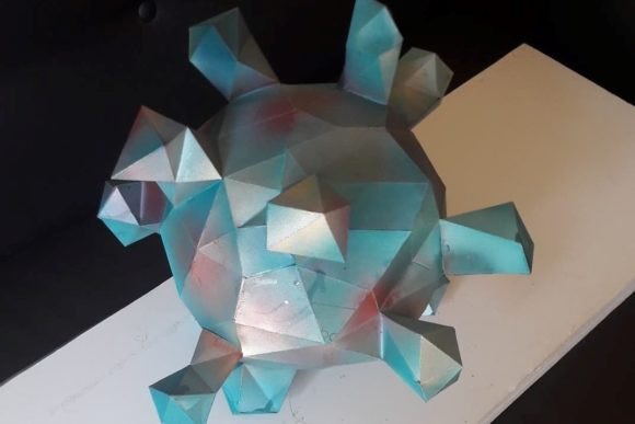 Virus Paper Sculpture: A Creative Way to Exorcise Fear and Express Art